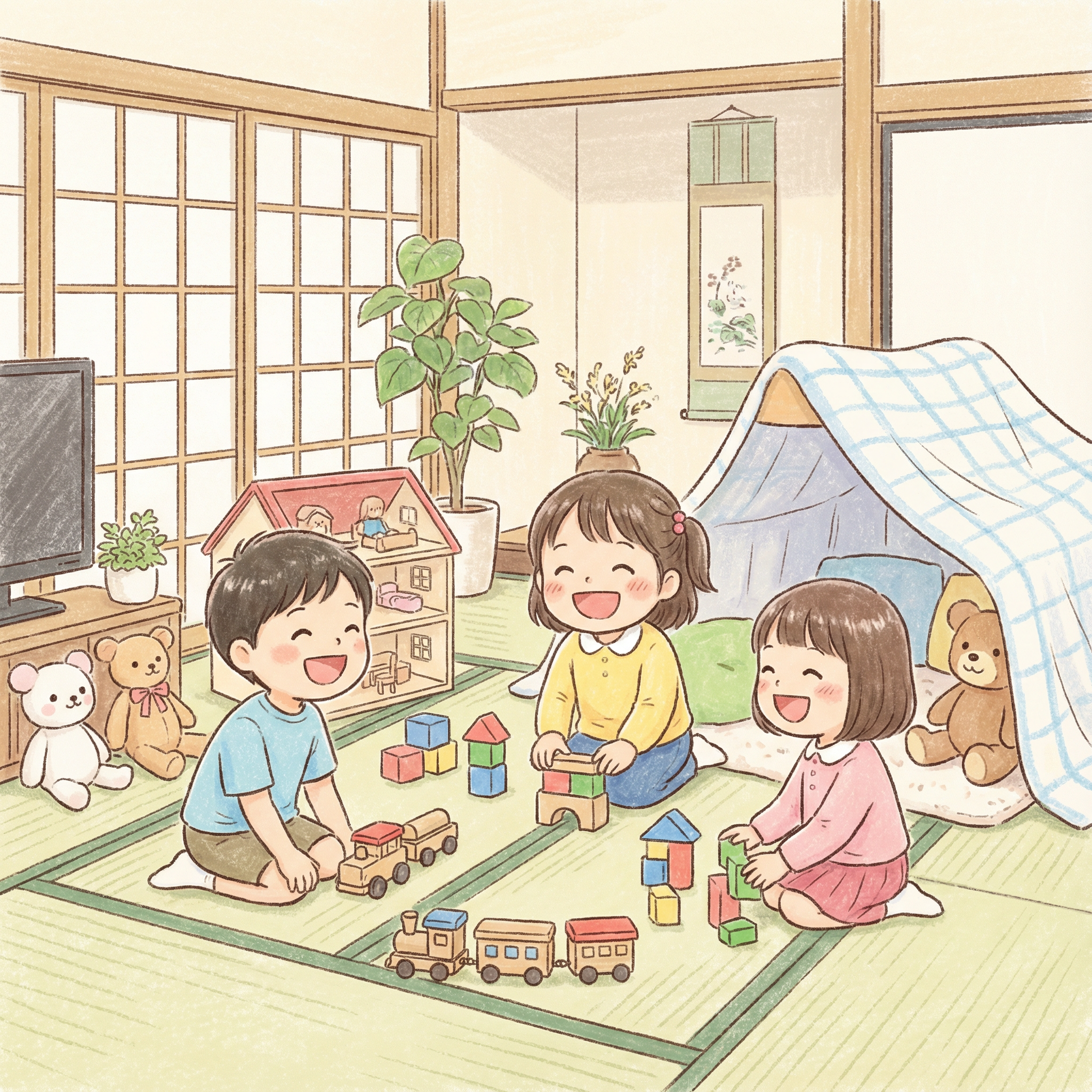 子どもたちの遊び場